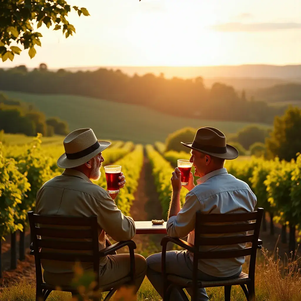 Un homme souriant tenant une tasse de thé, symbole de vitalité quotidienne.